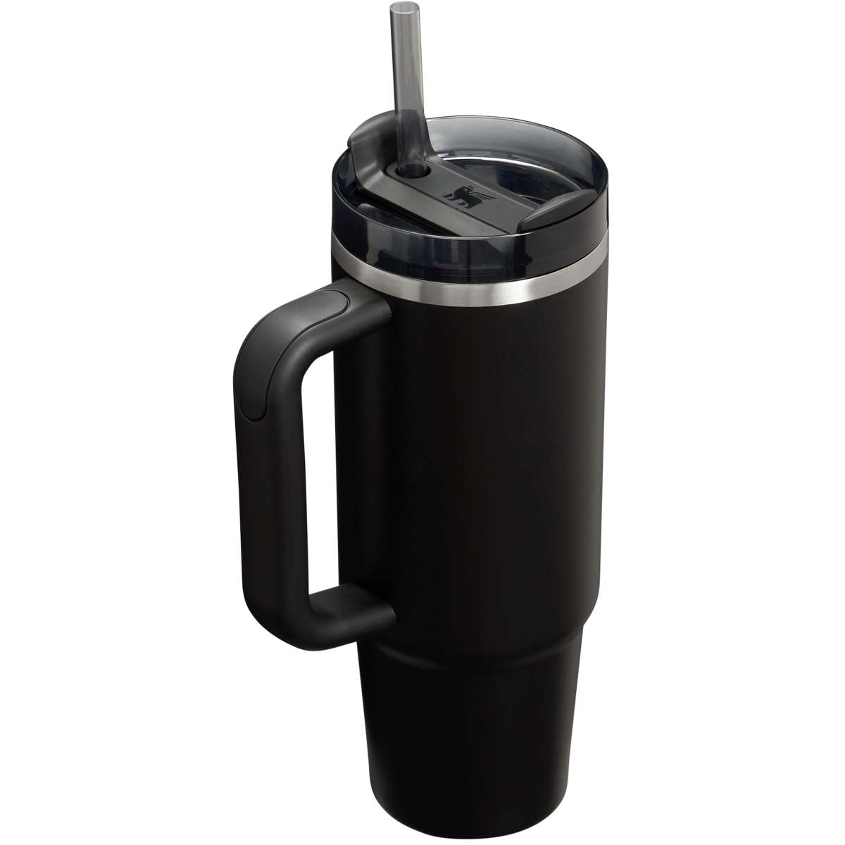 Stanley Quencher H2.0 FlowState Handled Tumbler Θερμός Ανοξείδωτο BPA Free 890ml Black